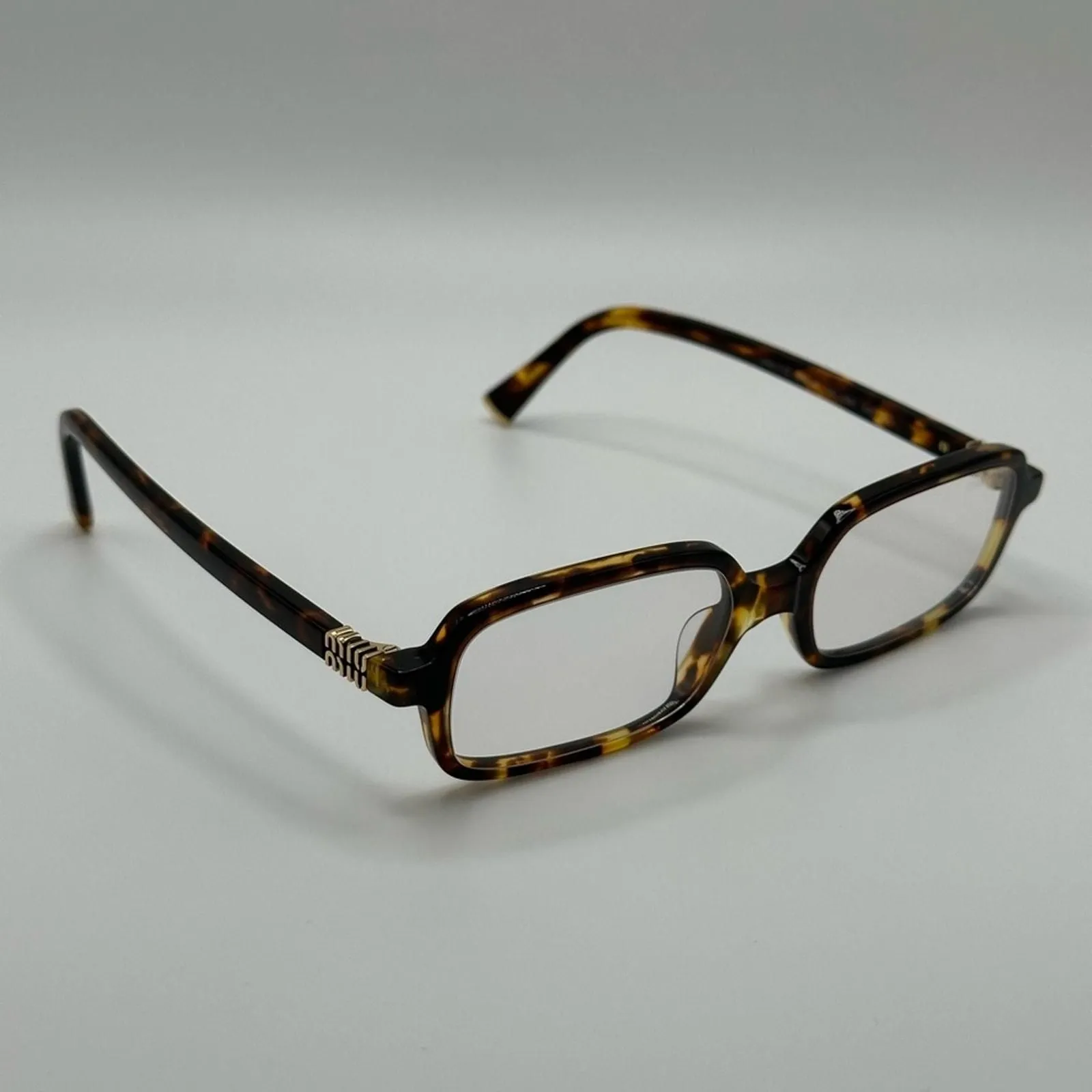 メガネ MIU MIU Havana Honey Regard Glasses 0MU11ZSF 14L08N 52 Miu Miu Regard MU 11ZS 14L08N Havana Honey Frame