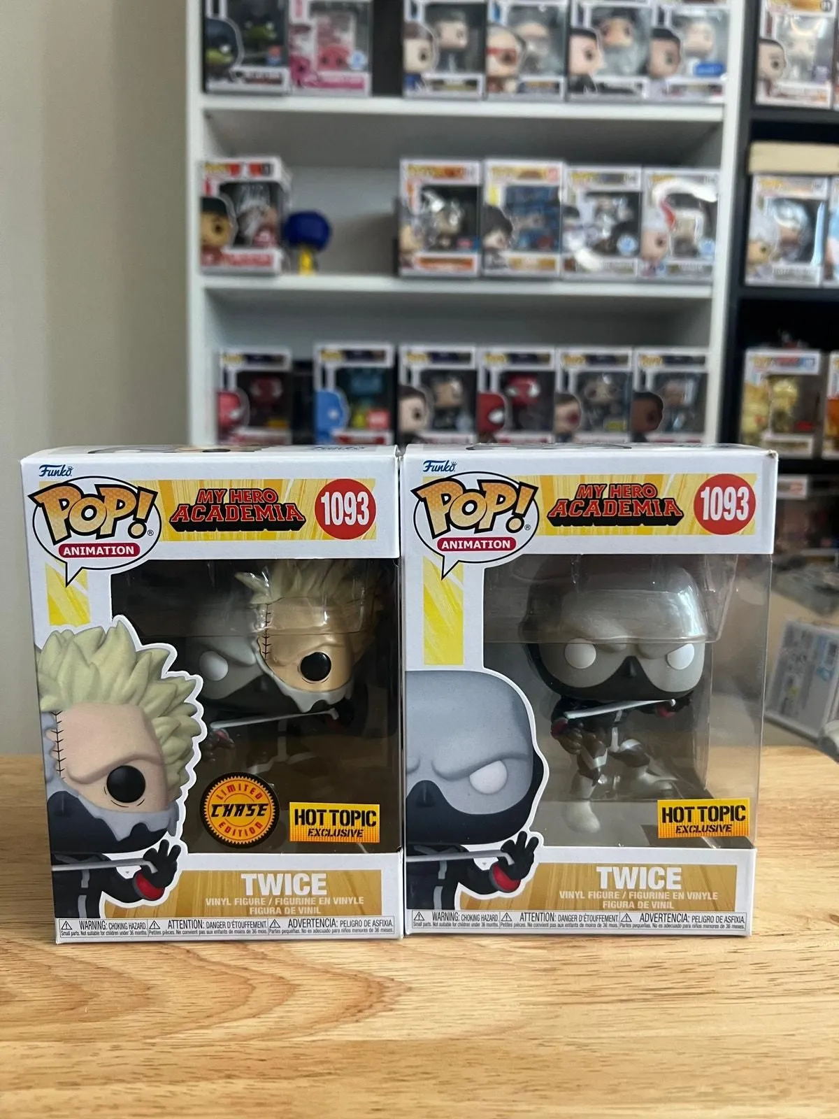 Twice CHASE Funko Pop! outlet #1093 from My Hero Academia! FREE HARD STACK PROTECTOR