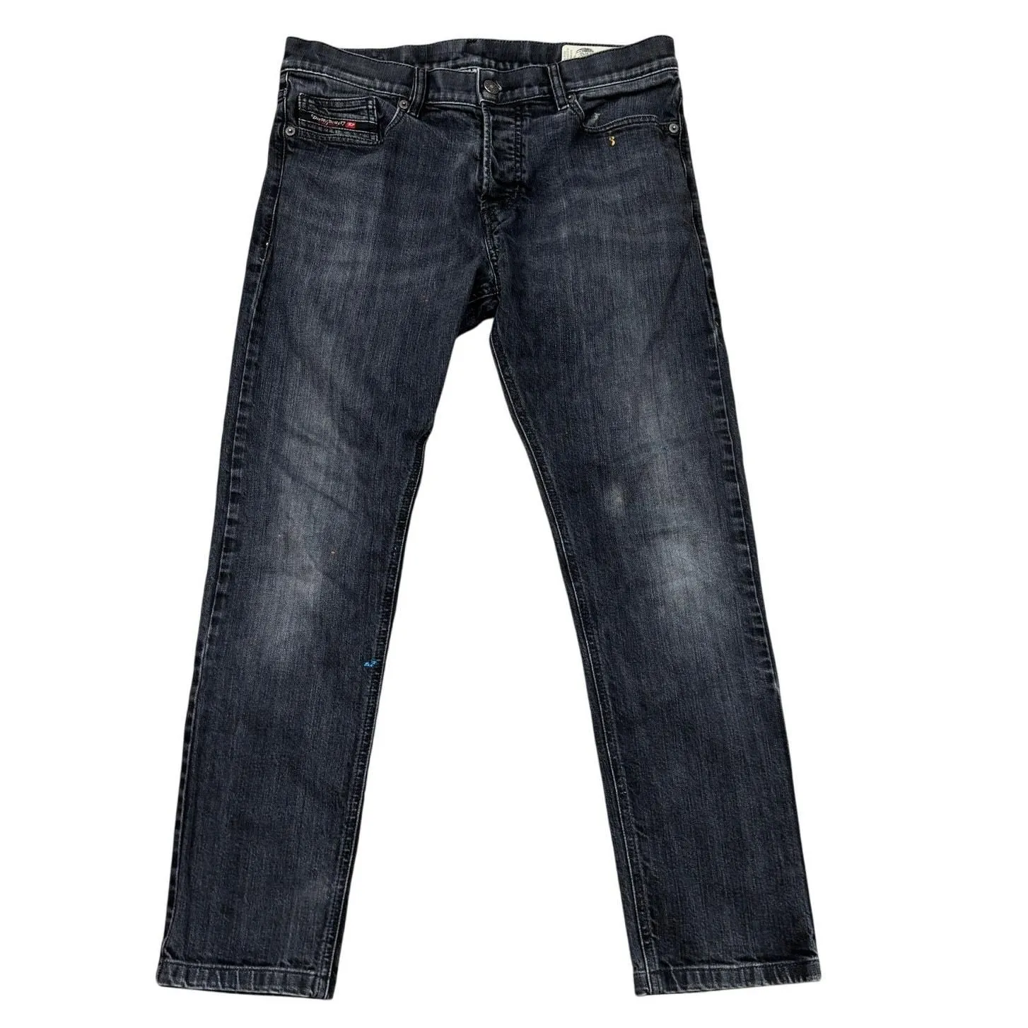 Diesel D-Luster Slim Jeans Men's 31x27 Slim Stretch Black