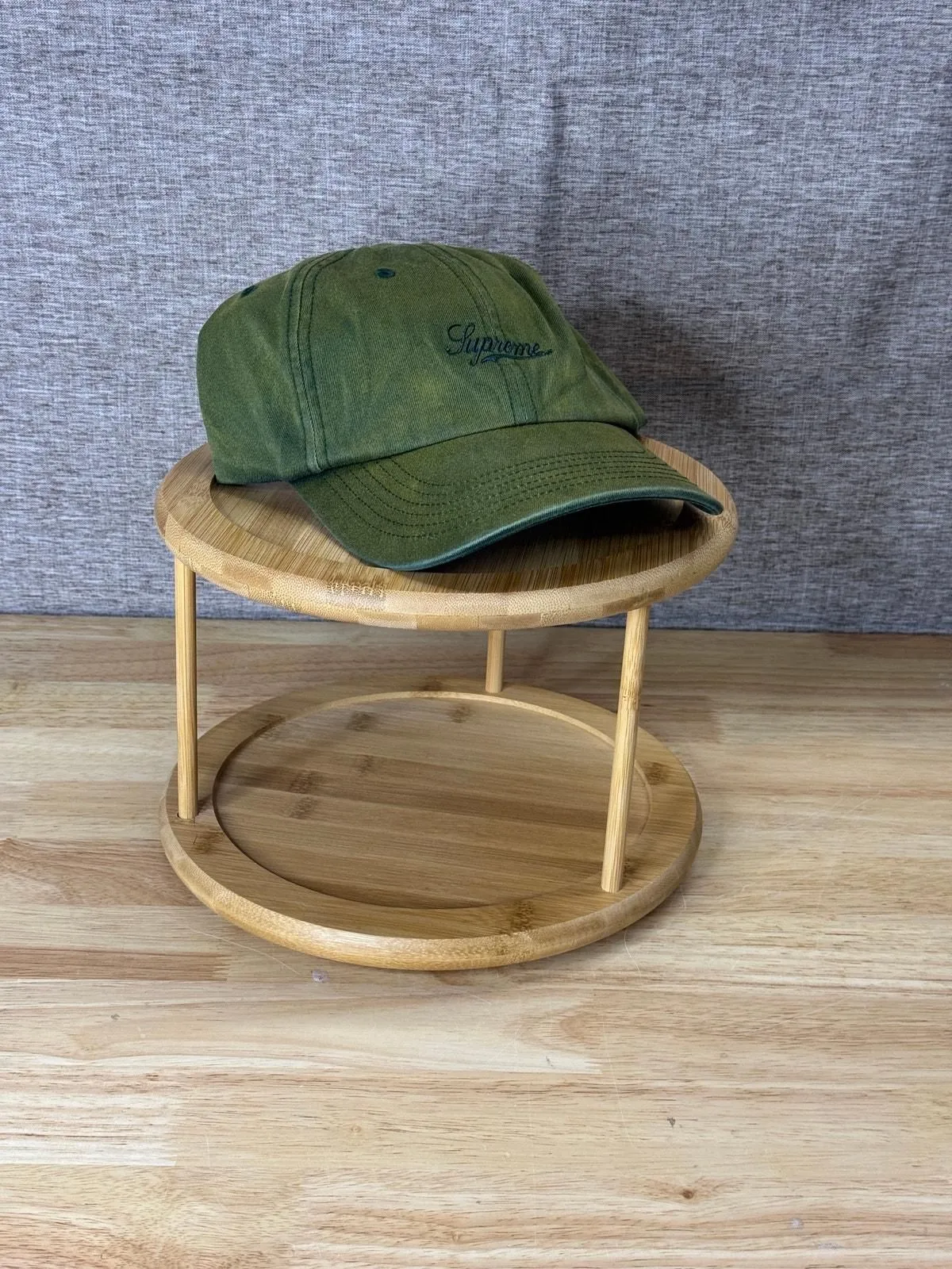 帽子 Supreme Bleached Chino 6-panel Green Buy Supreme Bleached Chino 6-Panel 'Green' - FW24H13 GREEN