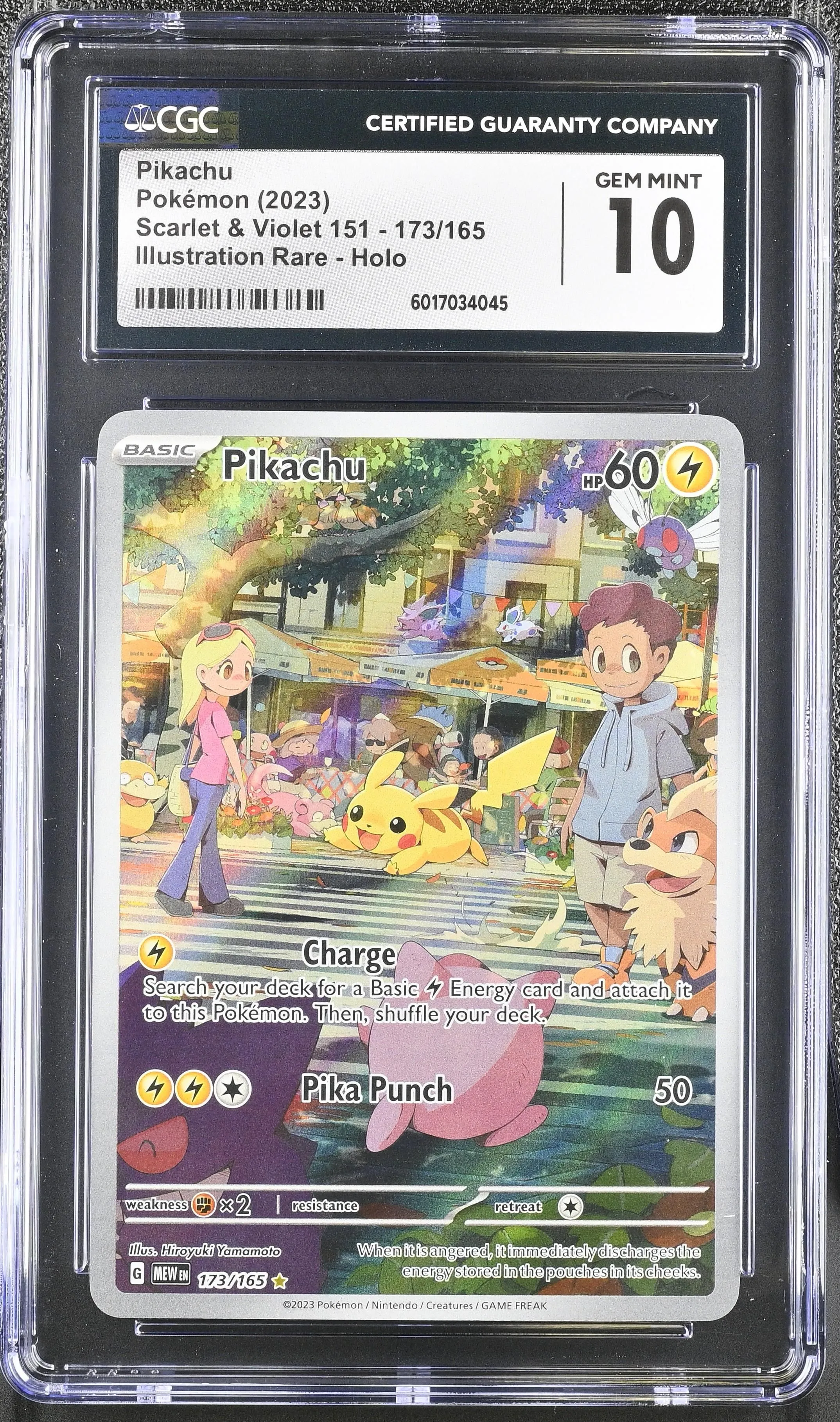 2023 Pikachu #173/165 English CGC 10 · Whatnot: Shop, Sell