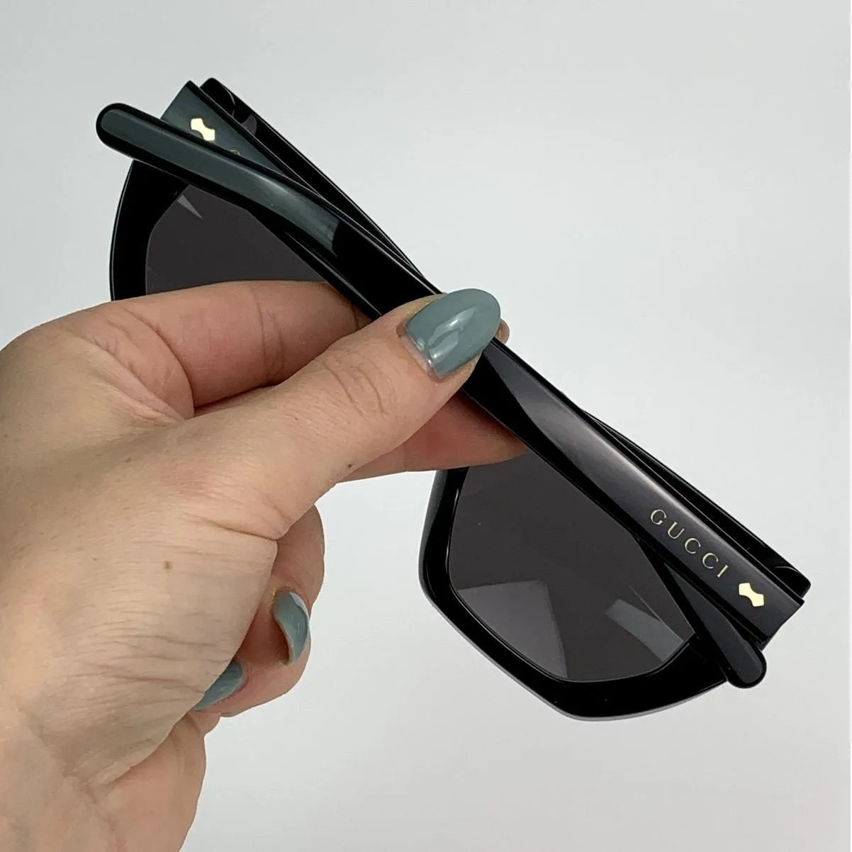 NEW Gucci Sunglasses GG1520 S 001 Black Grey Women Authentic