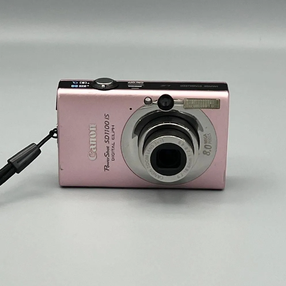 Canon PowerShot SD1100 IS Digital Camera | 8.0 MP | Pink · Whatnot