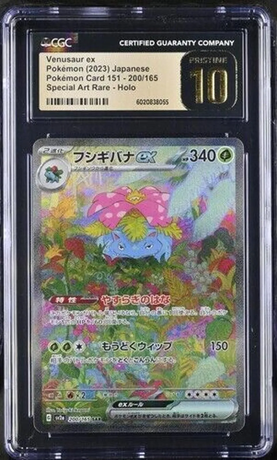 2023 POKEMON JAPANESE SV2A-POKEMON 151 SAR #200 VENUSAUR EX