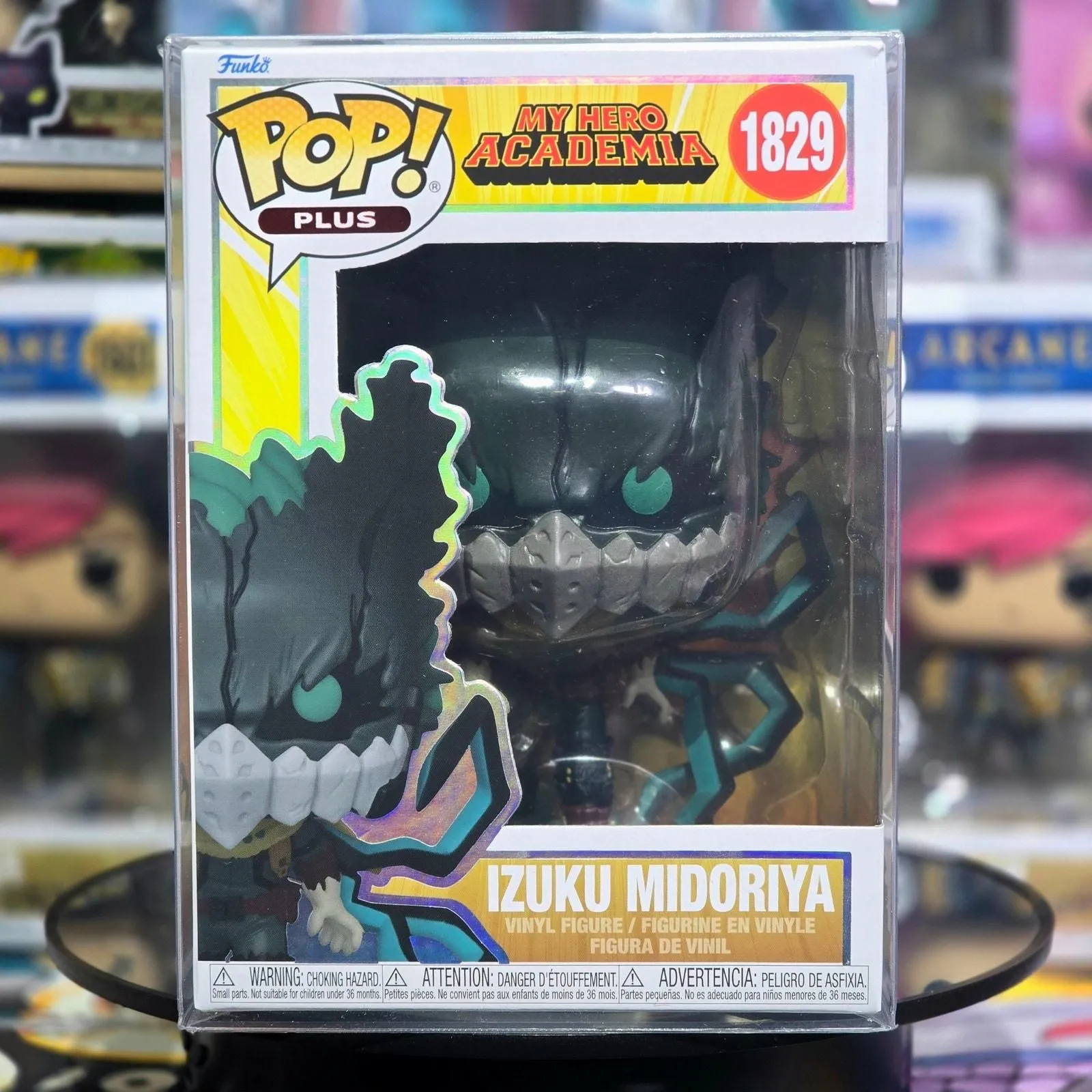 ヒロアカ FUNKO POP! 黒デク 1829 フィギュア Funko POP! Plus | IZUKU MIDORIYA #1829 My Hero Academia
