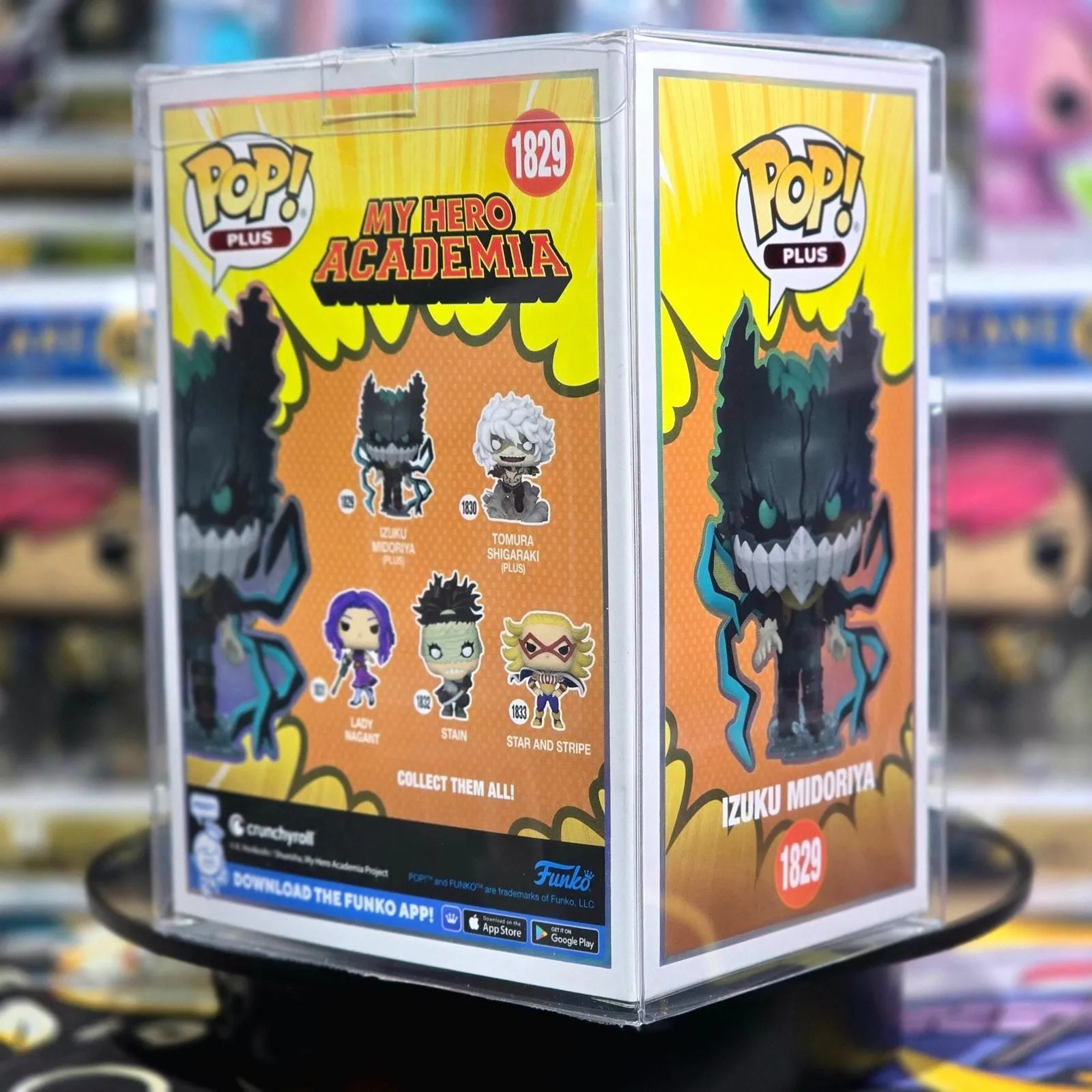 ヒロアカ FUNKO POP! 黒デク 1829 フィギュア Funko POP! Plus | IZUKU MIDORIYA #1829 My Hero Academia