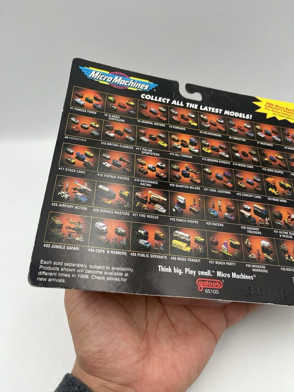 BLMCマッドフラップのNOSを購入して一年使用1970年代の当時物 Vintage Galoob Micro Machines British Classics 10 MOC 1997