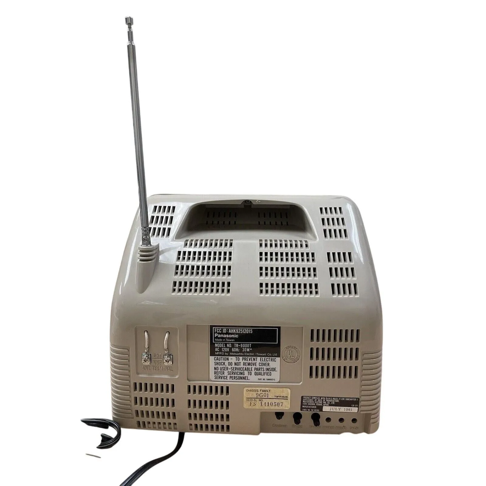 パナソニック　SL-TBP16 廃盤品！！ VINTAGE *New* 1981 Panasonic TR-9000T 9