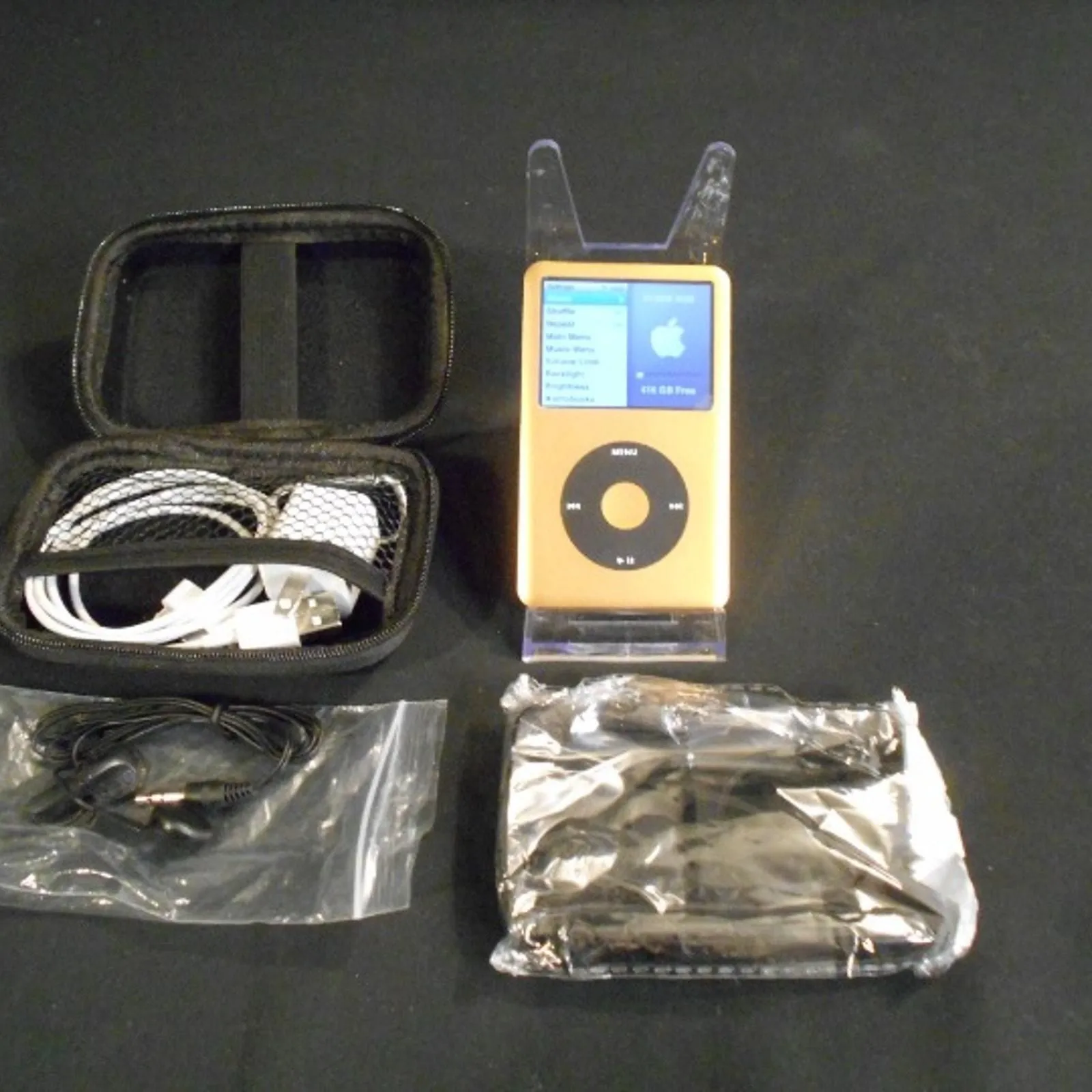 Bluetooth内蔵 ipod classic 512GB/3000mAh Latest Apple iPod Classic 7th Gen 512GB SSD Flash Custom