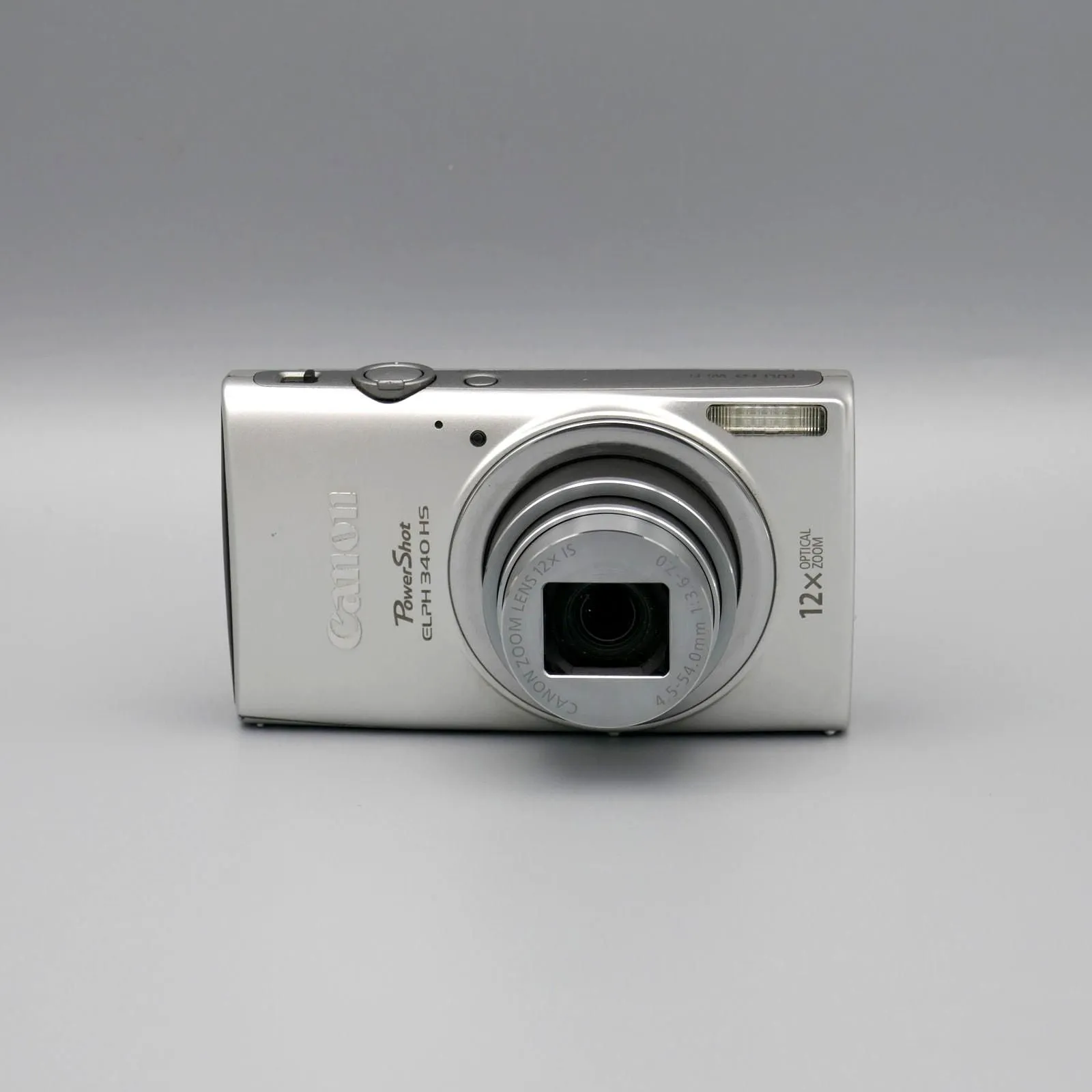 Canon PowerShot ELPH 340 HS Digital Camera | 16MP | Silver - used