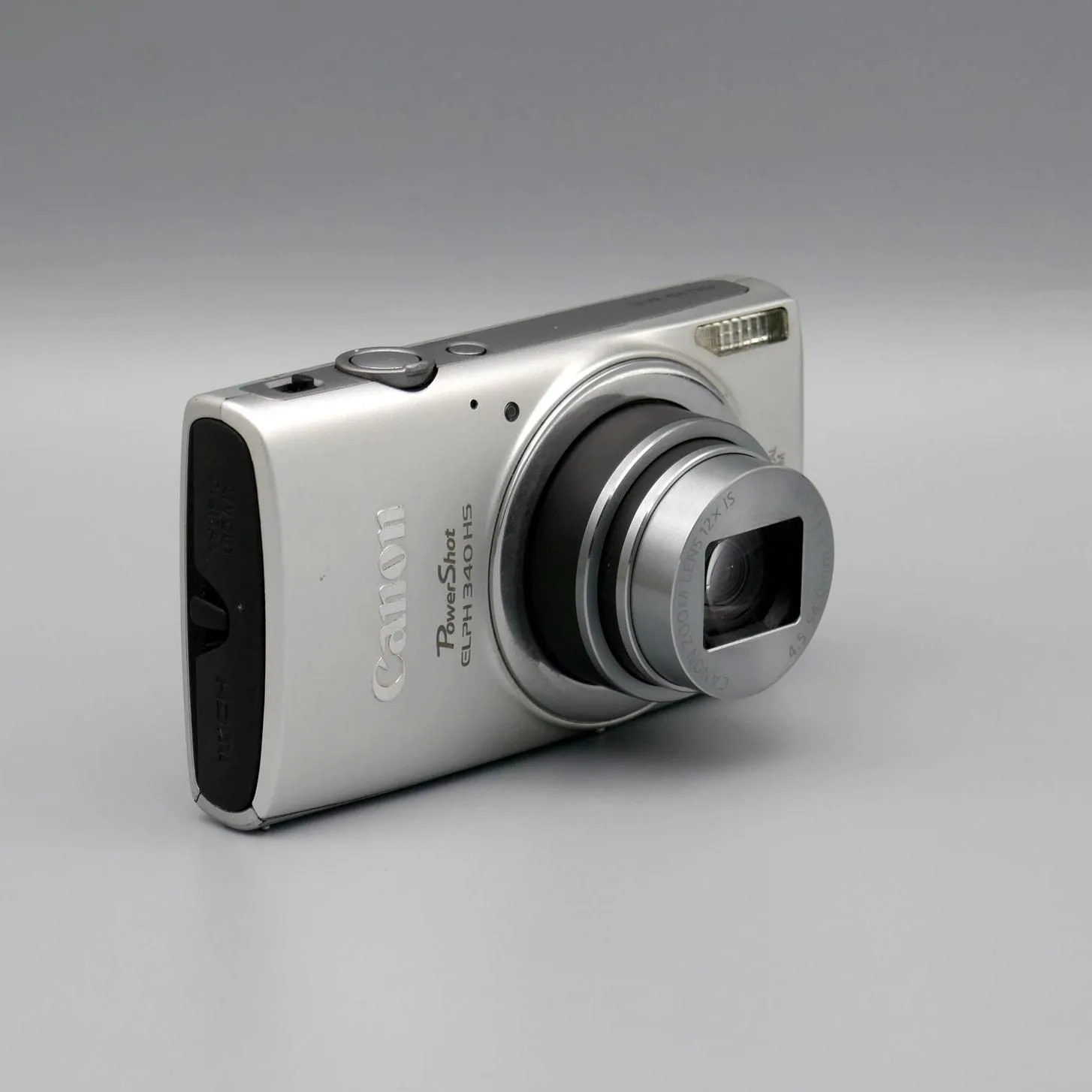 Canon PowerShot ELPH 340 HS Digital Camera | 16MP | Silver - used