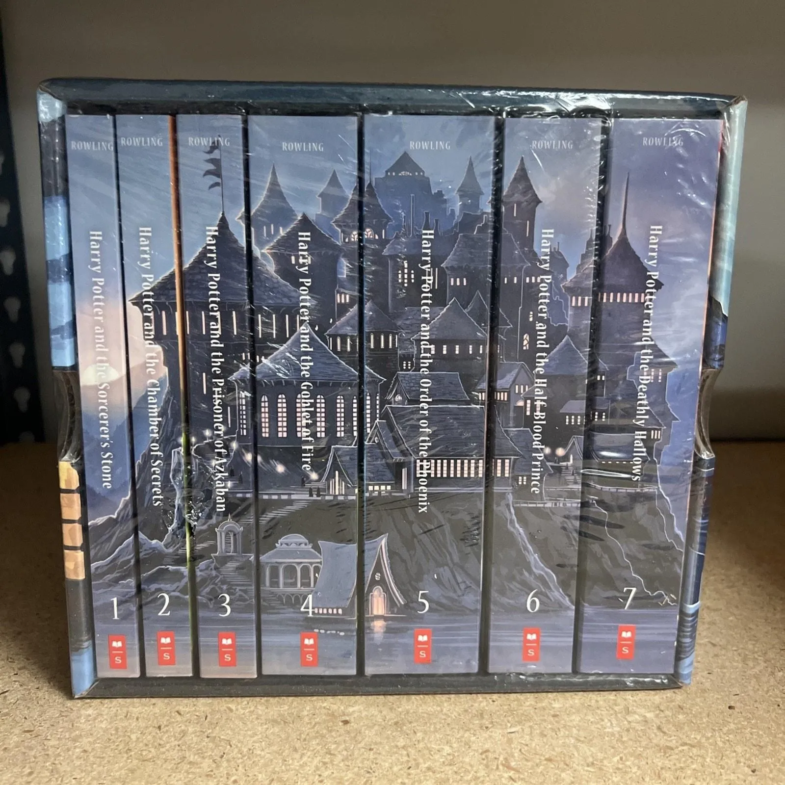 Harry Potter Complete Series Scholastic Special Edition 1-7
