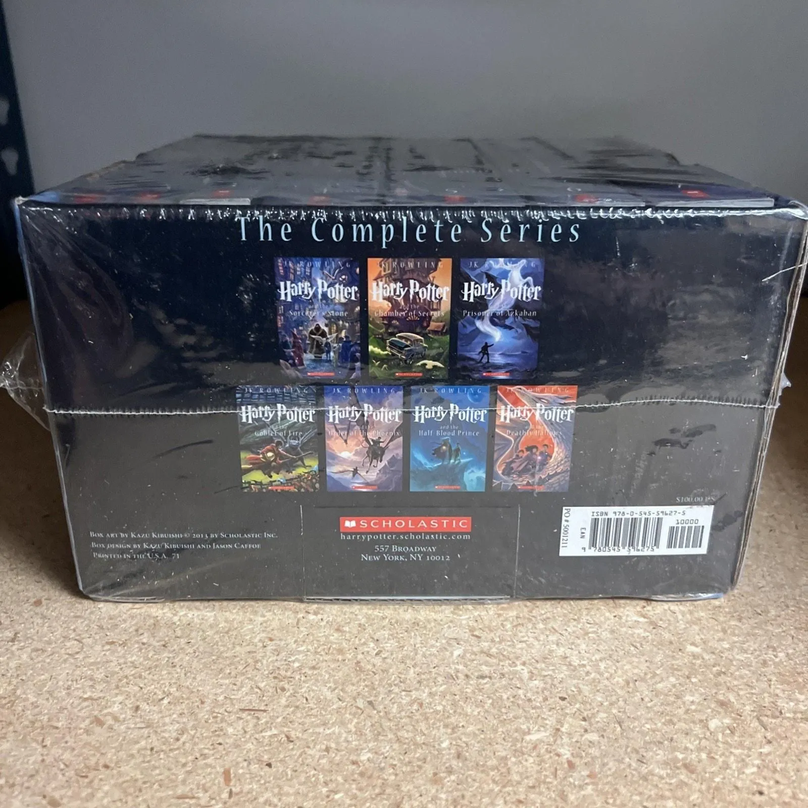 Harry Potter Complete Series Scholastic Special Edition 1-7