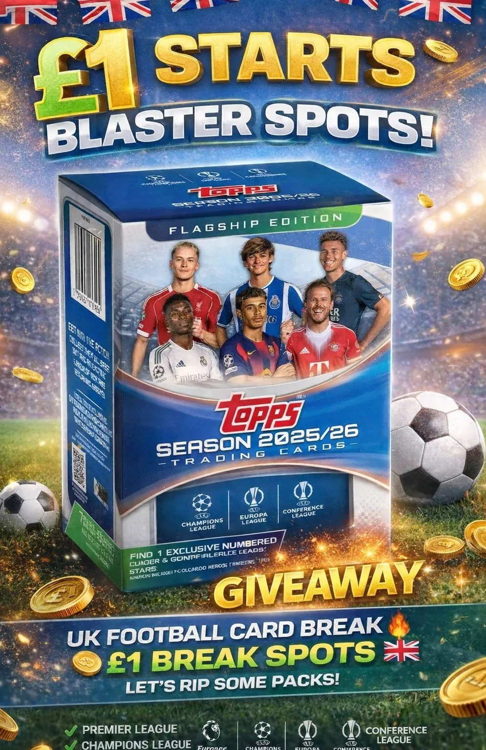 TOPPS FLAGSHIP BLASTERS + GIVEAWAYS