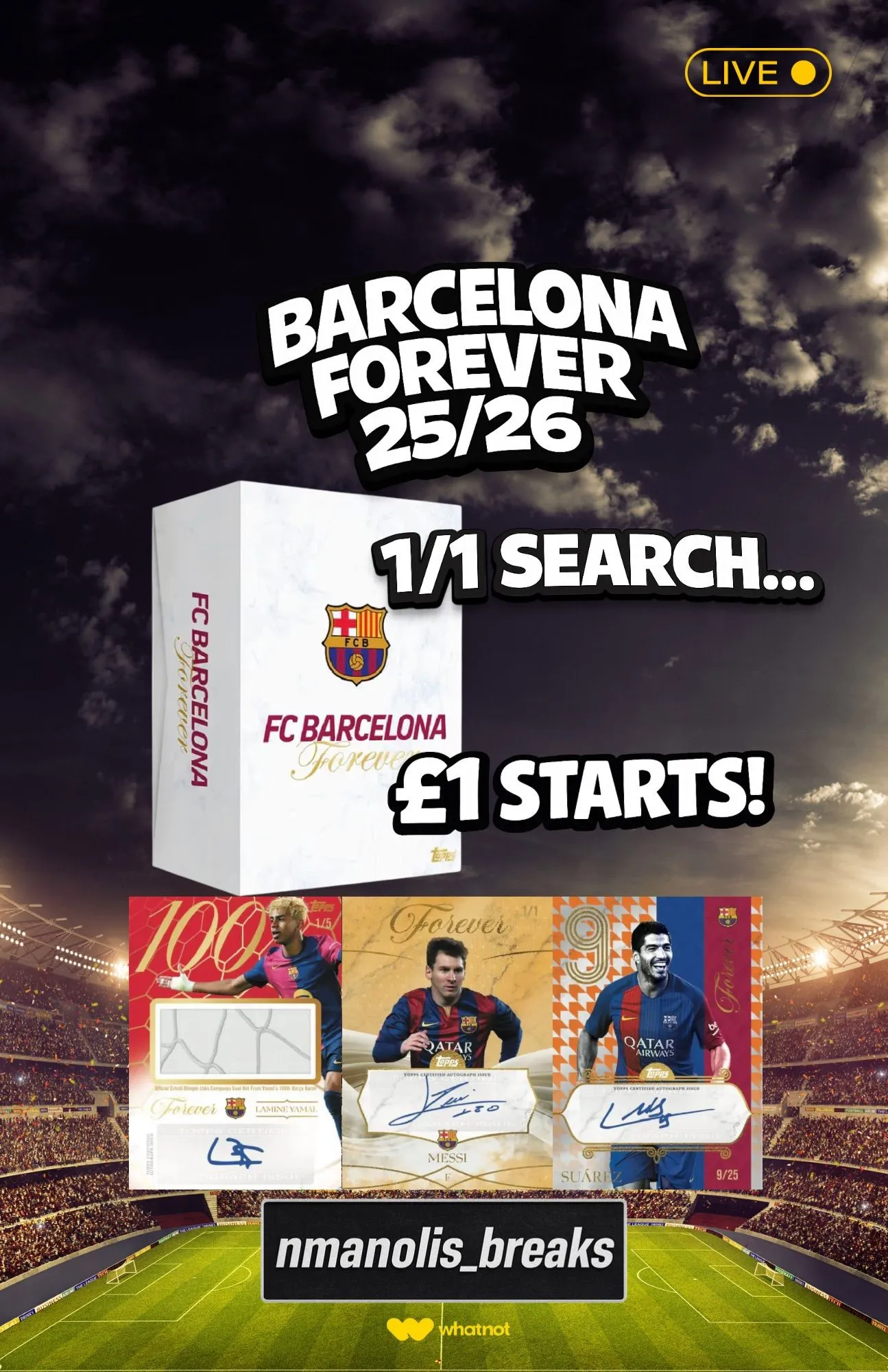 FREE BREAK‼️BARCELONA FOREVER🔥