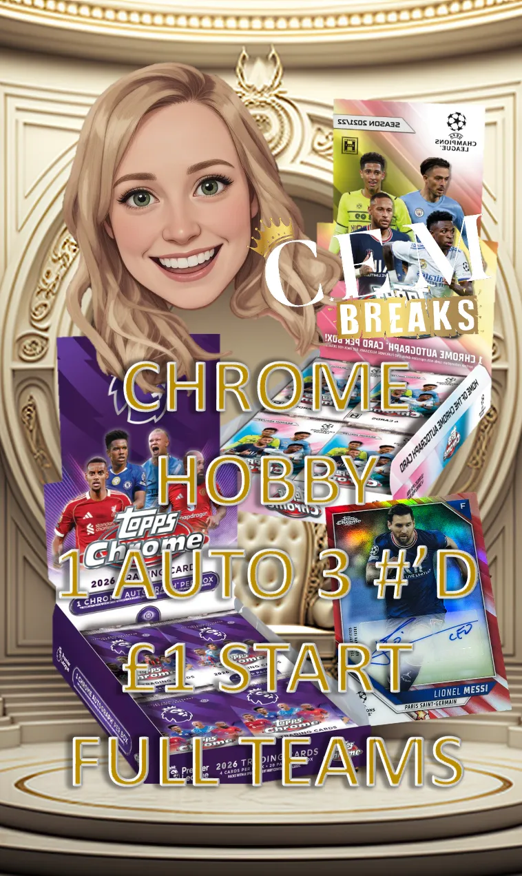 £1 CHROME HOBBY EPL & UCL FULL TEAMS & GIVEAWAYS!!