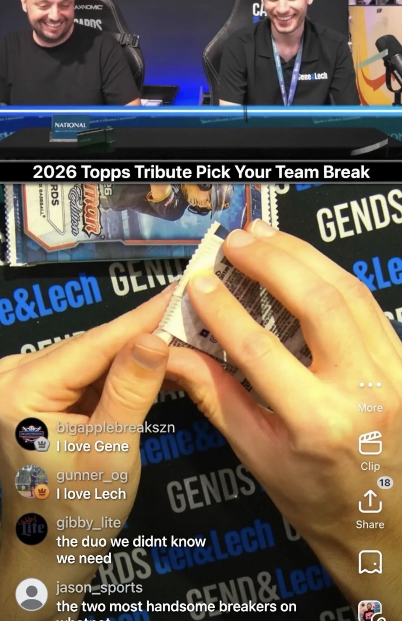 Thumbnail for live show