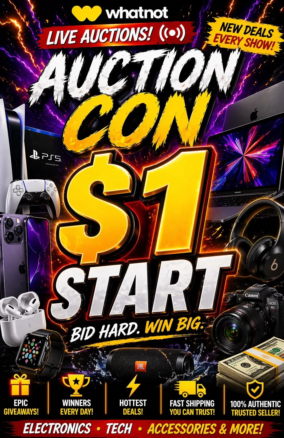 Thumbnail for live show