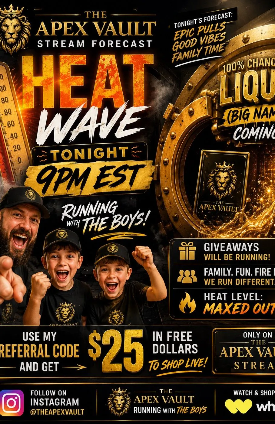 Thumbnail for live show