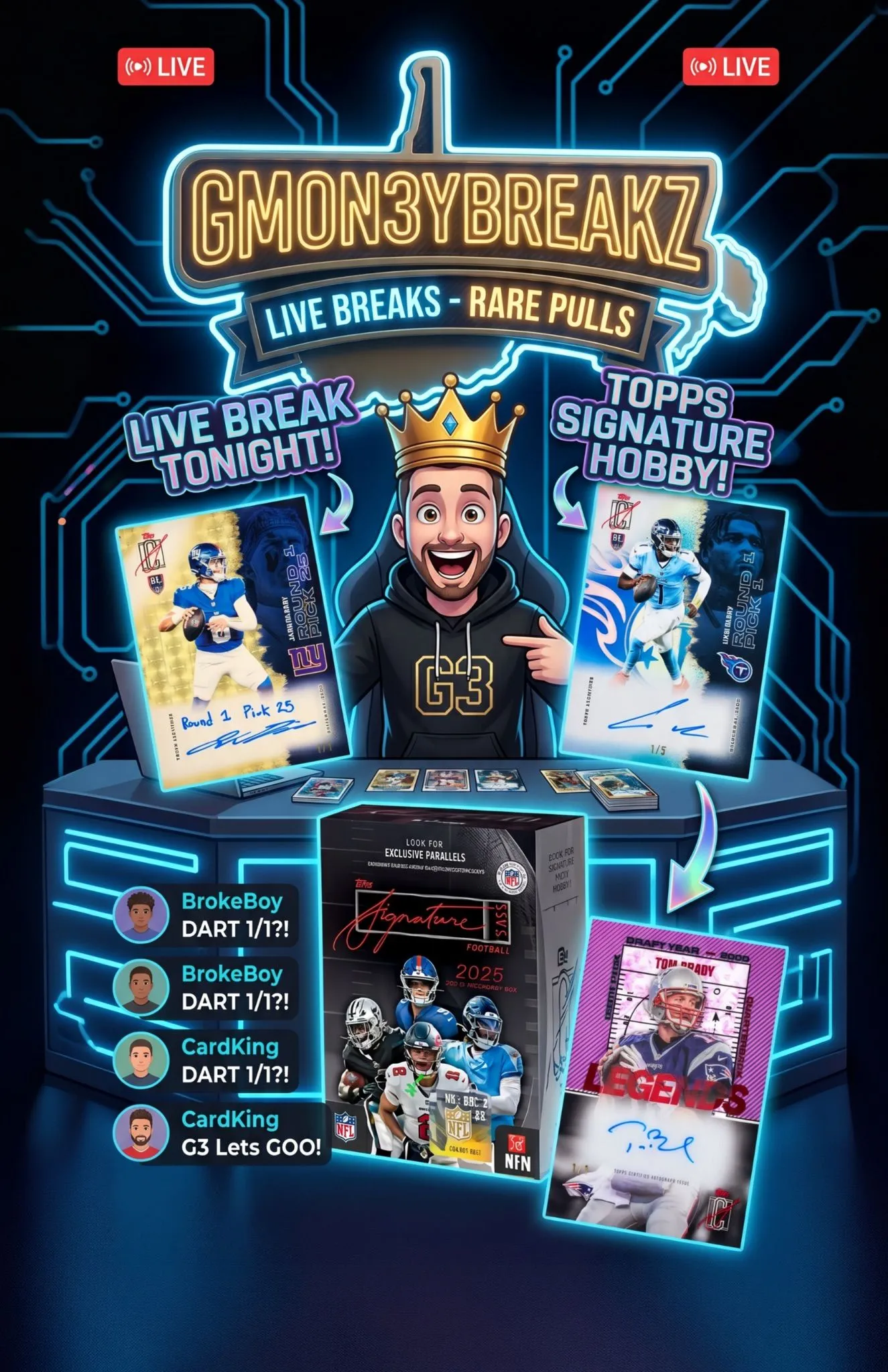 Thumbnail for live show