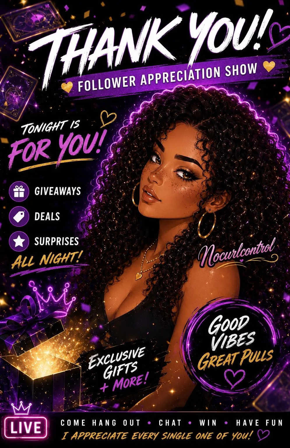 Thumbnail for live show