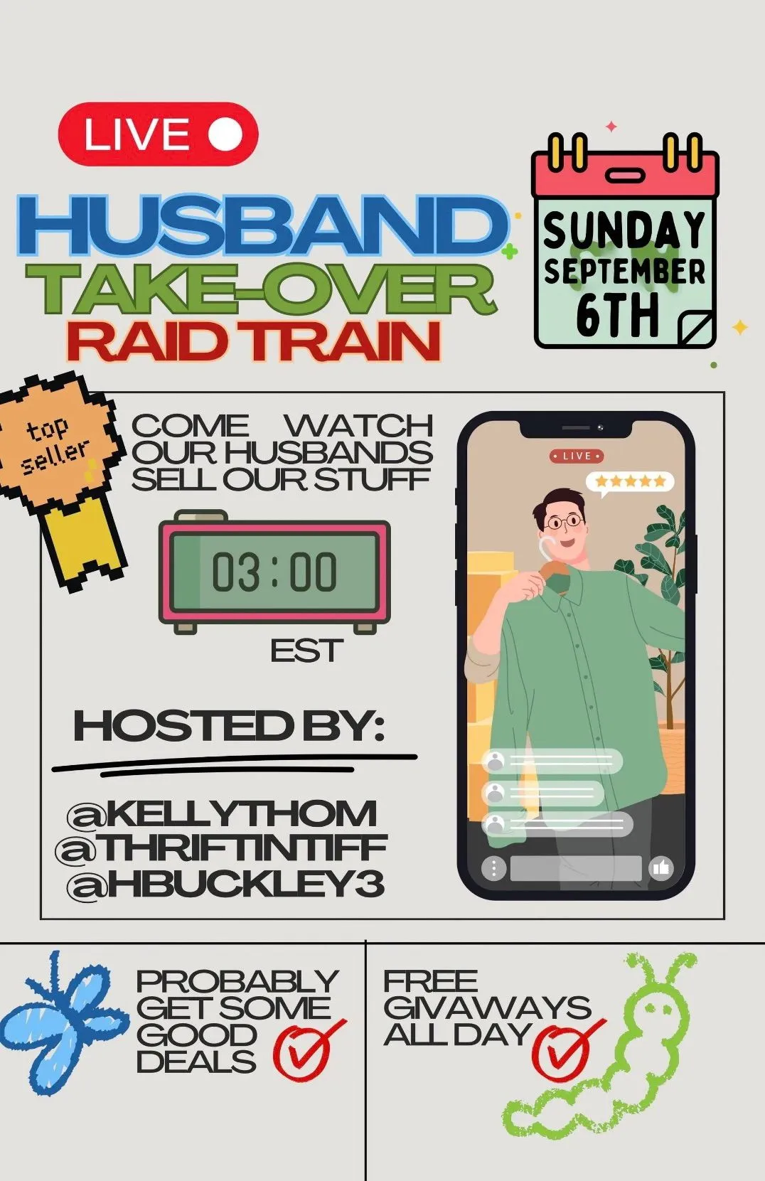 Thumbnail for live show