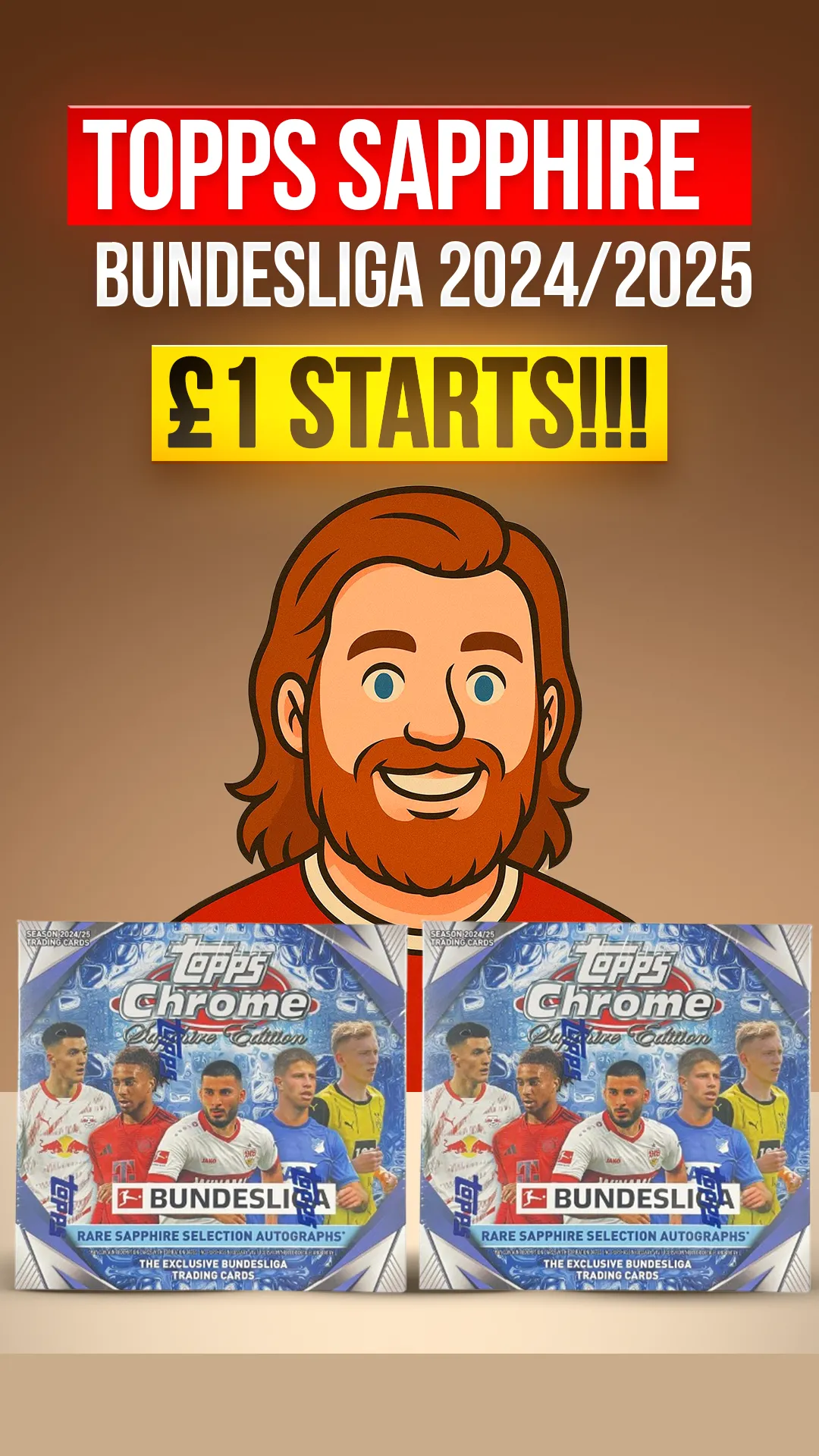 TOPPS BUNDESLIGA SAPPHIRE 24/25