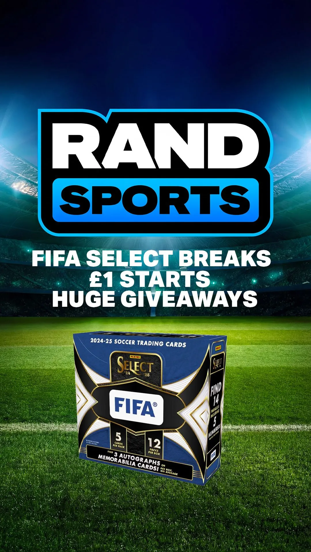 PANINI FIFA SELECT HOBBY 24/25!!! FRESH CASE!!!