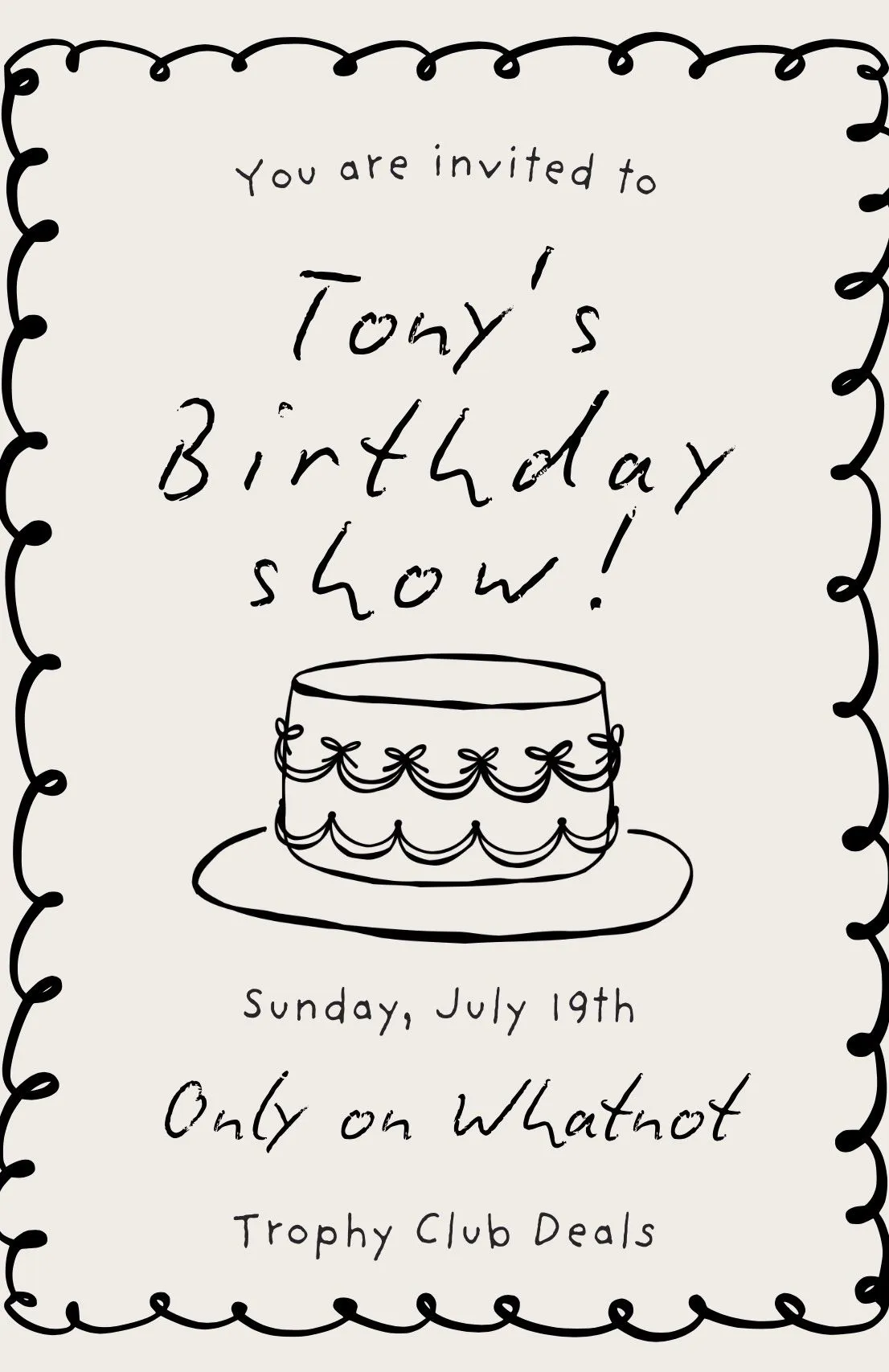 Thumbnail for live show