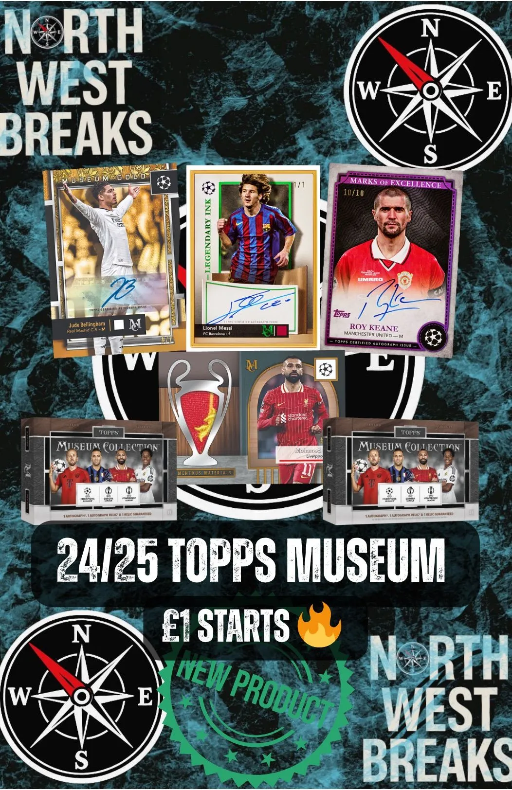£1 STARTS Topps 24/25 MUSEUM 🔥