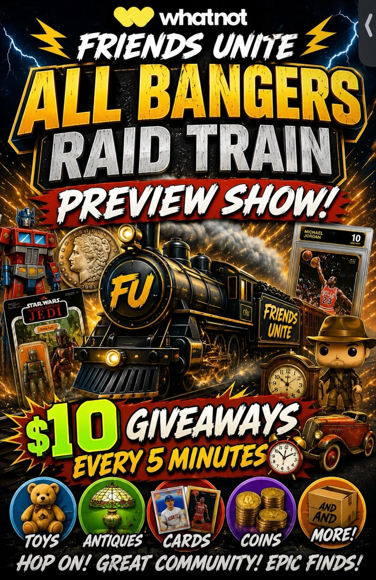 Thumbnail for live show