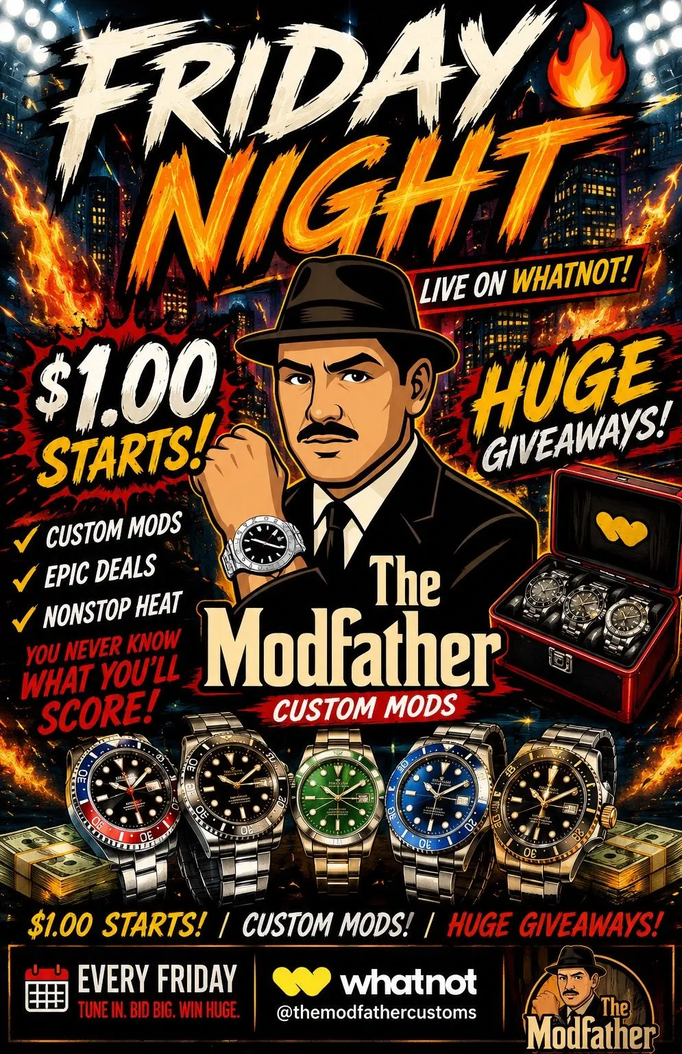 Thumbnail for live show