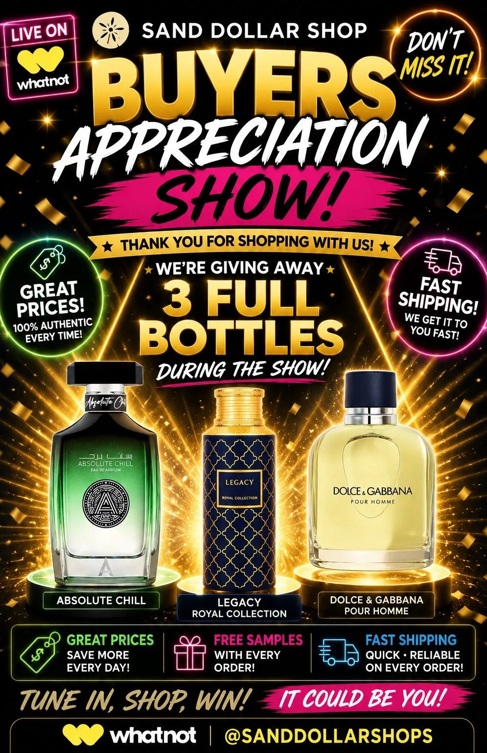 Thumbnail for live show
