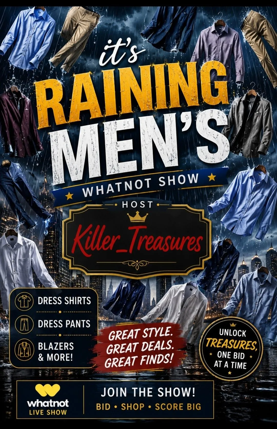 Thumbnail for live show