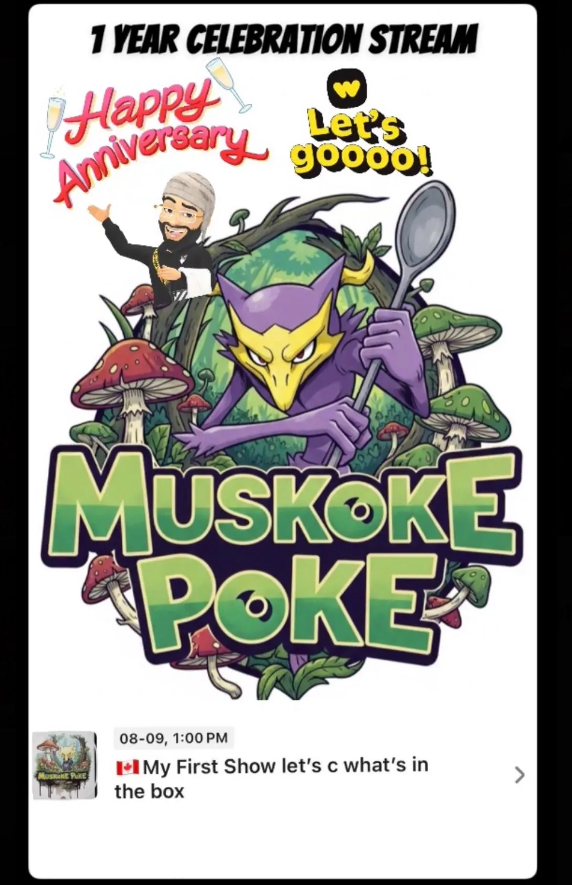 Thumbnail for live show
