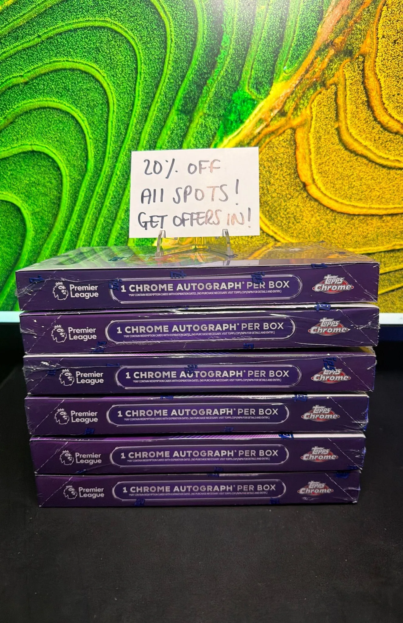 {SPOTS LIVE} Premier League Chrome 6 boxer