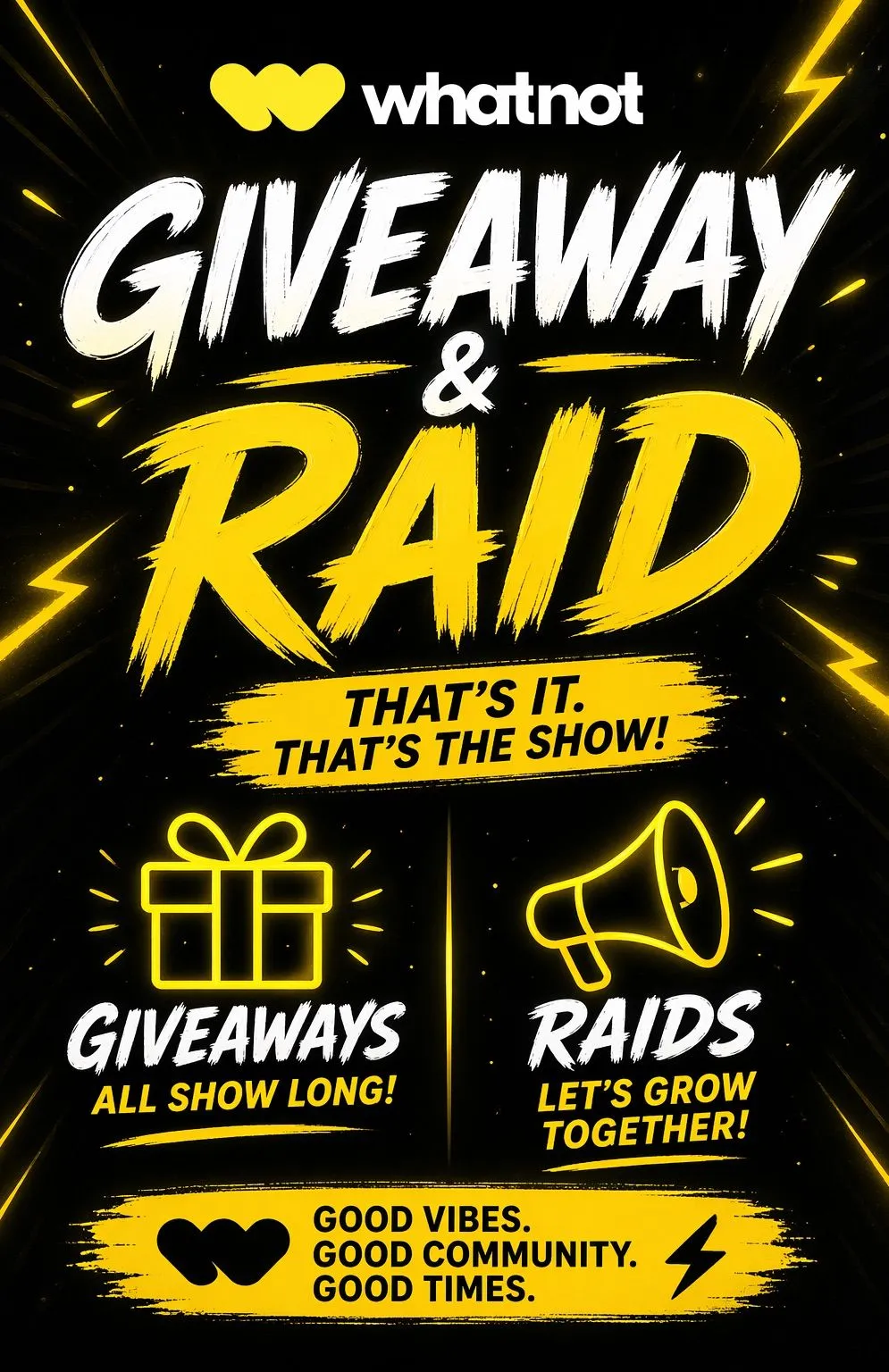 Thumbnail for live show