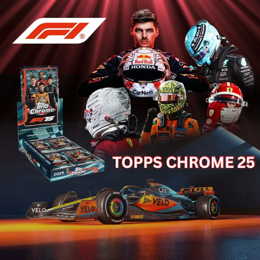 F1 TOPPS CHROME