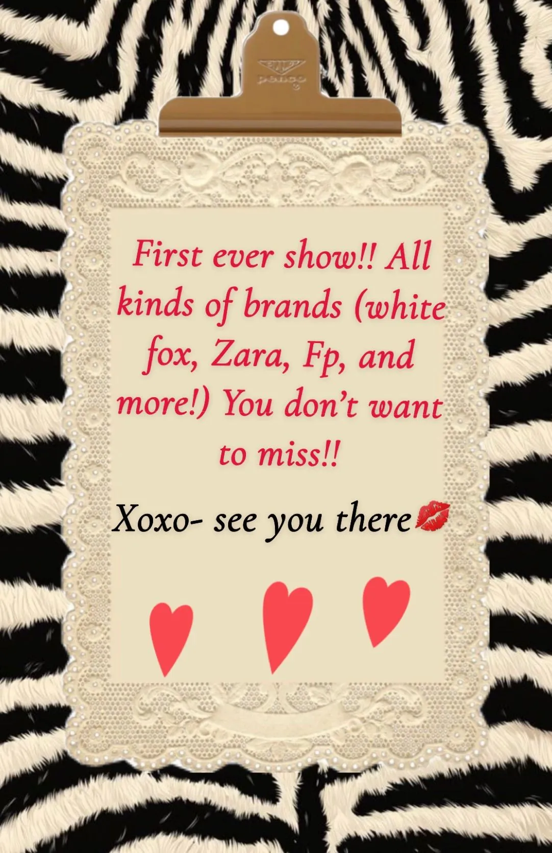 Thumbnail for live show