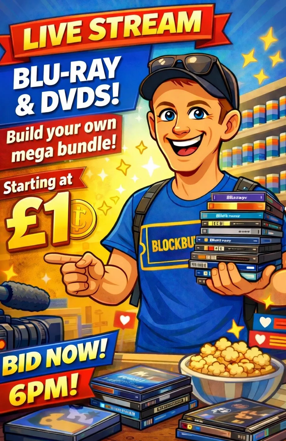 Thumbnail for live show