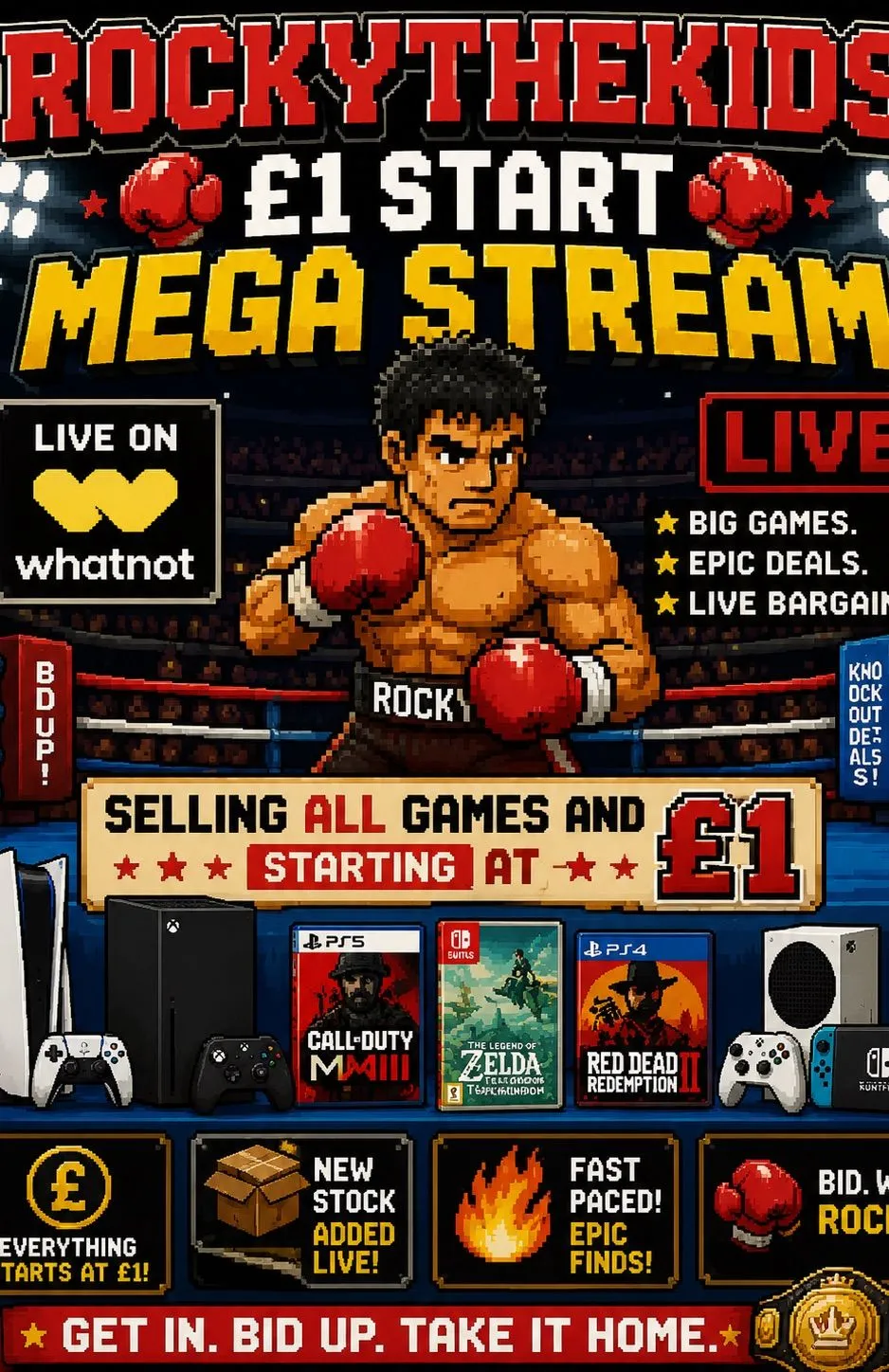 Thumbnail for live show