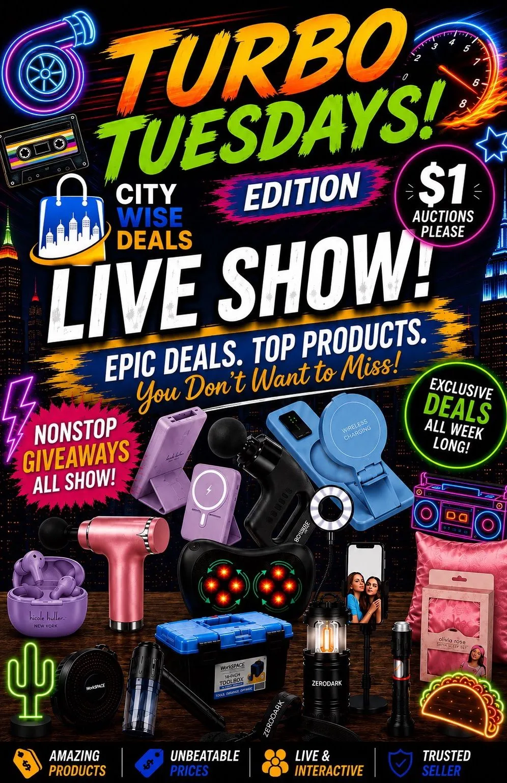 Thumbnail for live show