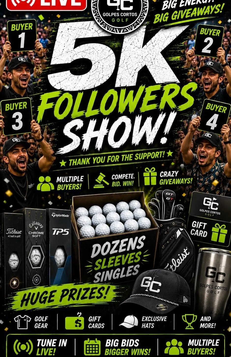 Thumbnail for live show