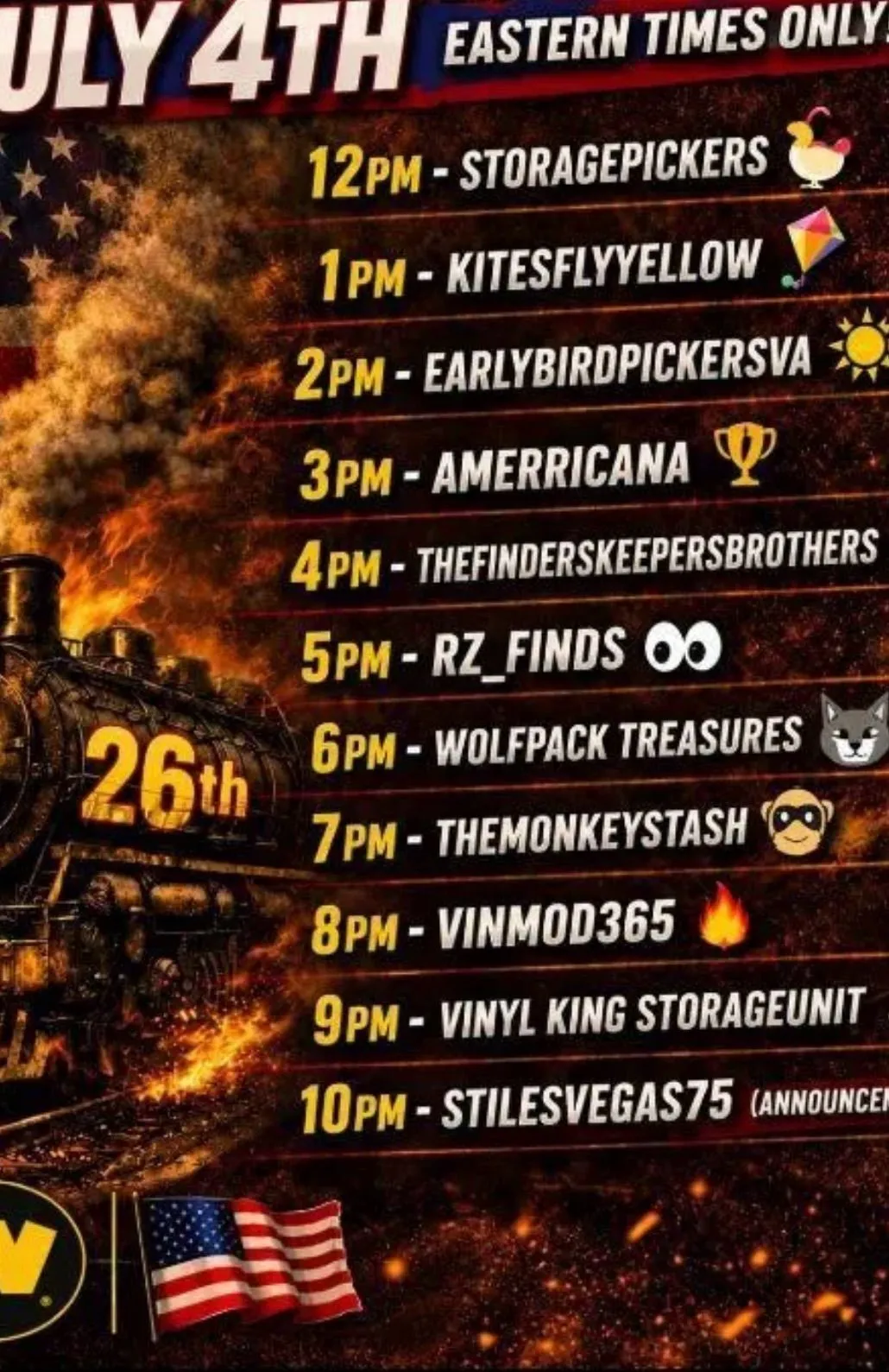Thumbnail for live show