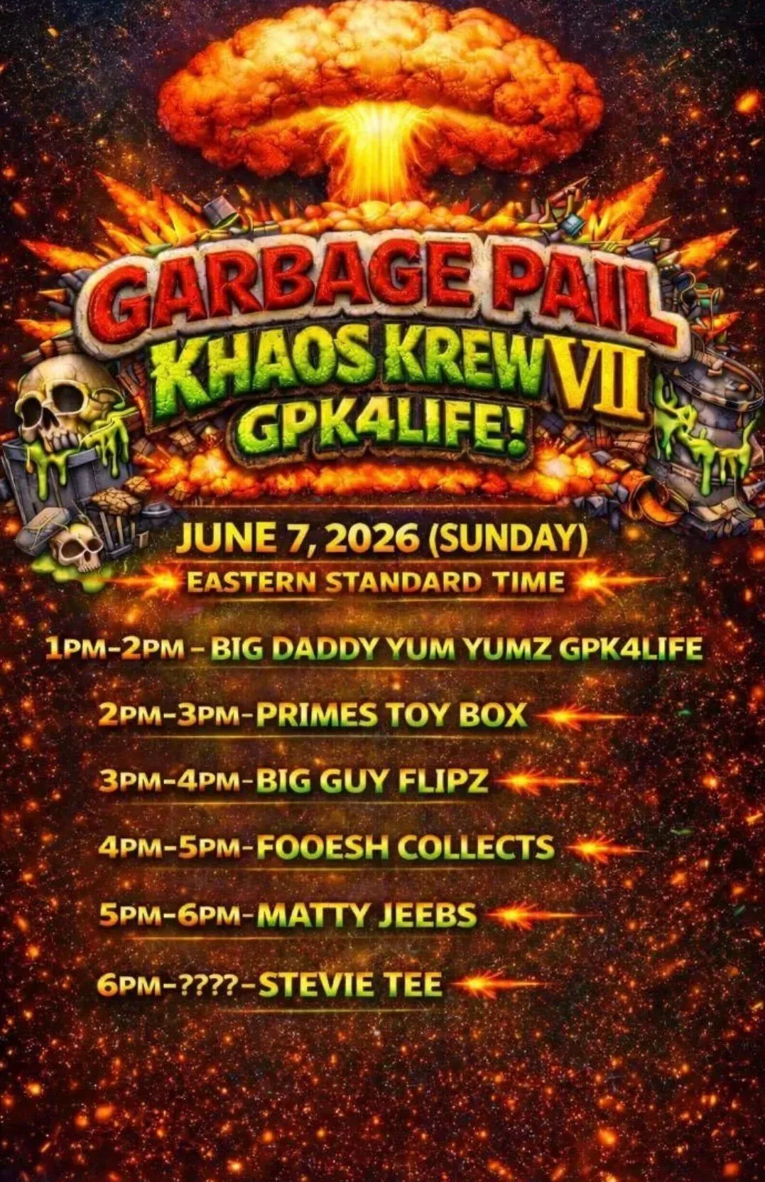 Thumbnail for live show