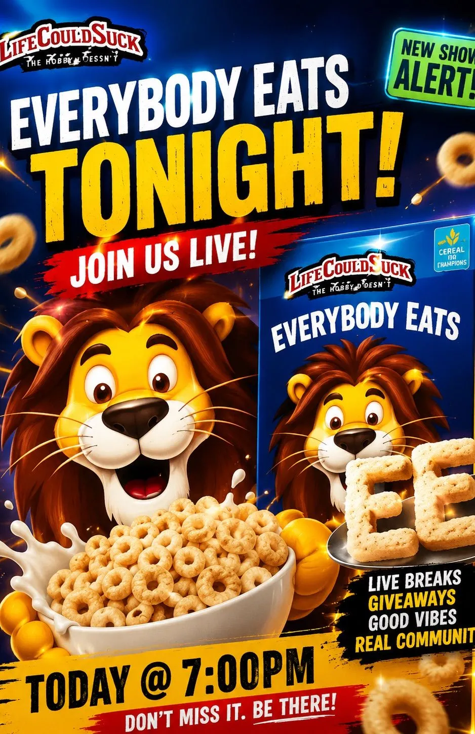 Thumbnail for live show