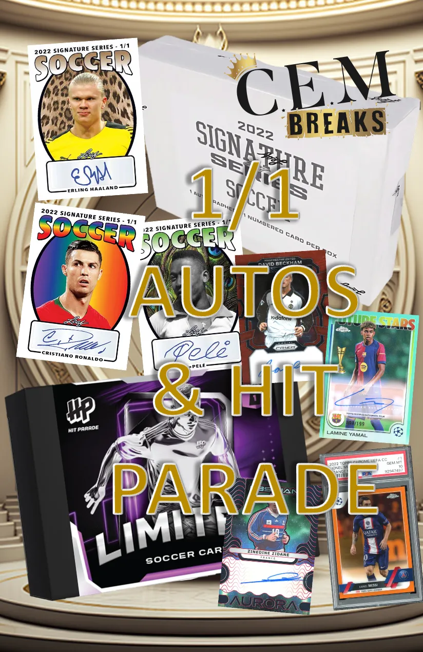 LEAF SIGNATURE 1/1 AUTOS & HIT PARADE - GUARANTEED WOW FACTOR!!