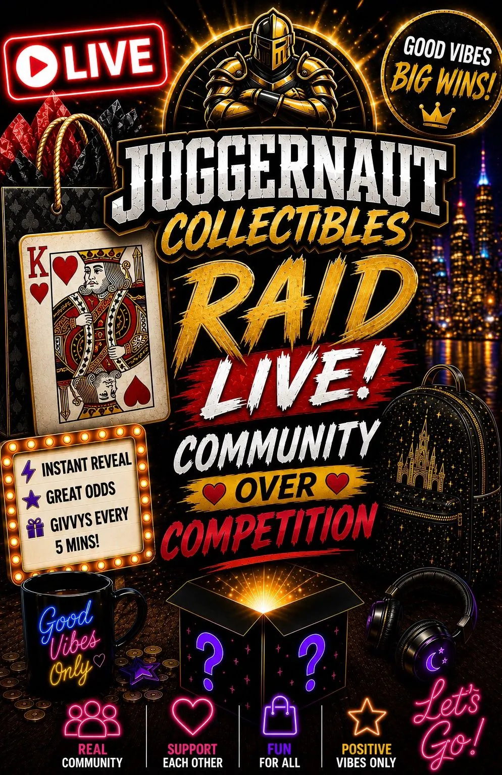 Thumbnail for live show