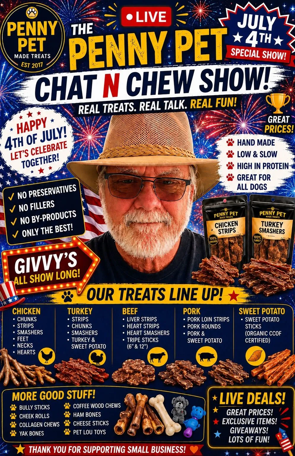 Thumbnail for live show