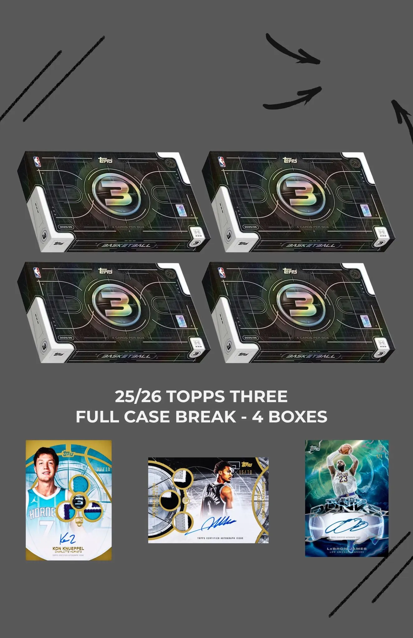 🇩🇪 🔥 CASEBREAK 25/26 TOPPS THREE 🔥